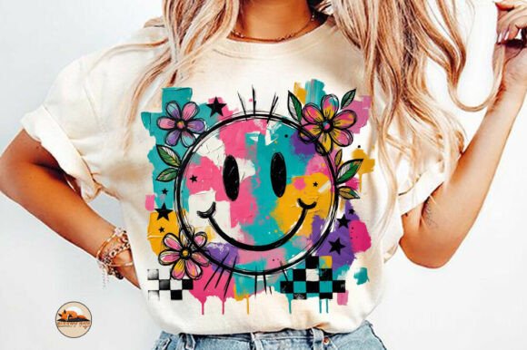 Download Floral Smiley Happy Face, Mental Health - Floral Collection