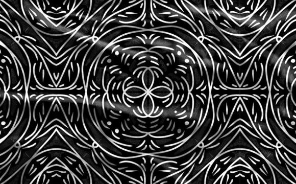 Download Abstract Geometry Pattern Line Floral - Floral Collection