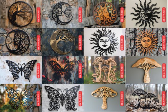 Download Mystical Decor Laser Cut SVG Mega Bundle - Decor Collection